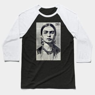 Frida K Baseball T-Shirt